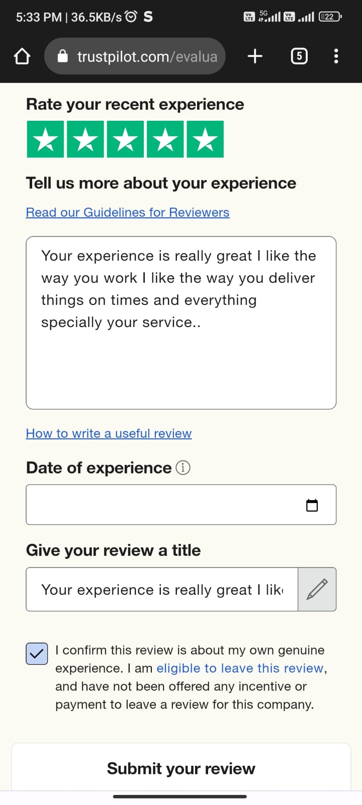 Yourdoorstep Review akash trustpilot
