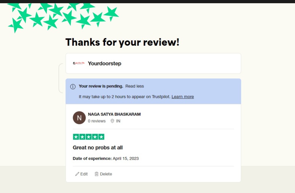Yourdoorstep Review naga