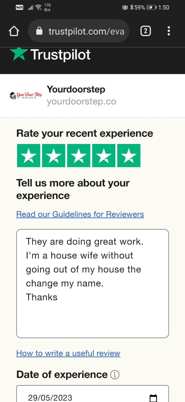 Yourdoorstep Review 26881