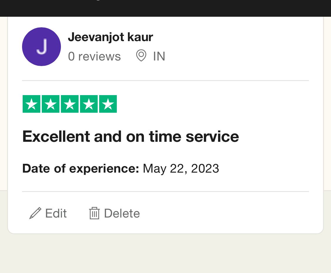 Yourdoorstep Review  jeevanjiot kaur