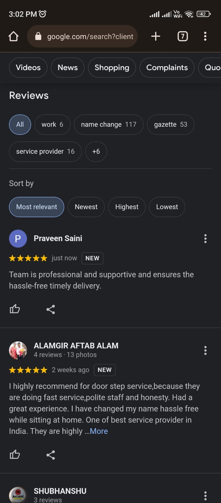 Yourdoorstep Review   parveen saini