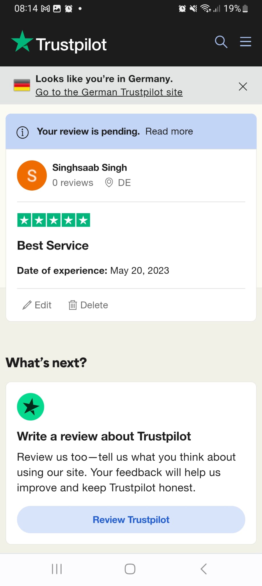 Yourdoorstep Review  singhshaab singh