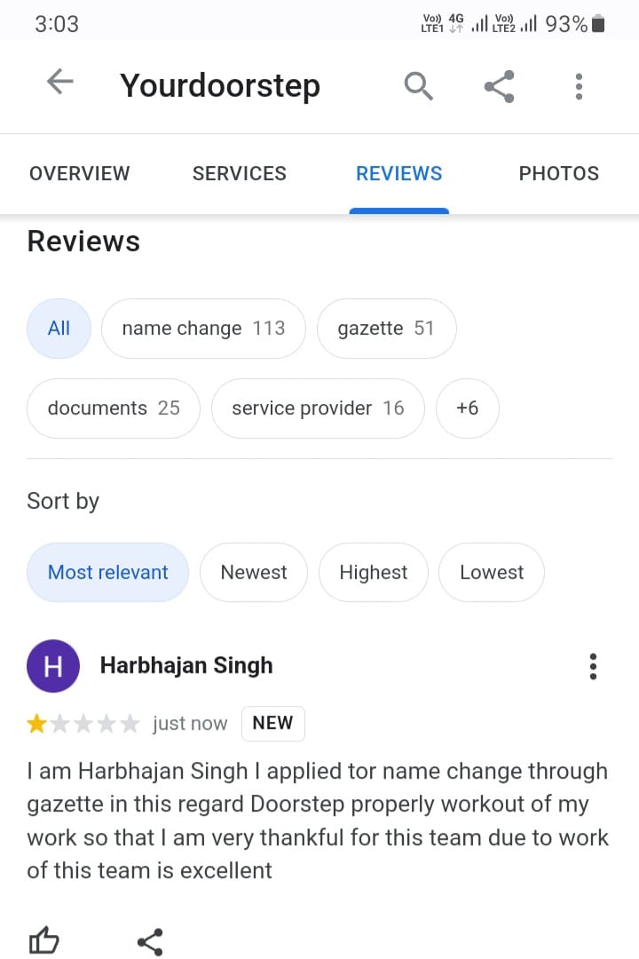Yourdoorstep Review   26375