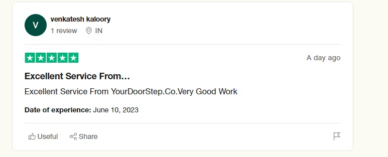 Yourdoorstep Review   VANKATESH