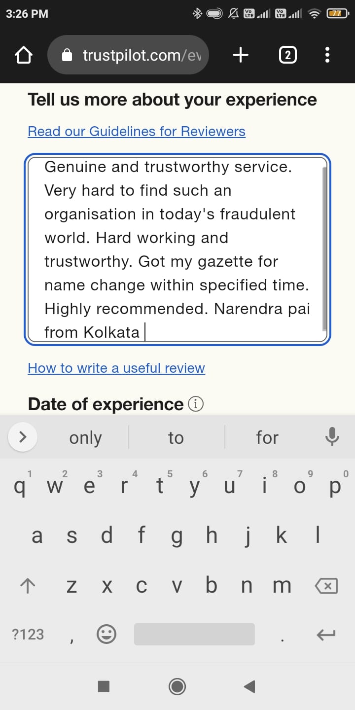 Yourdoorstep Review  RAVI