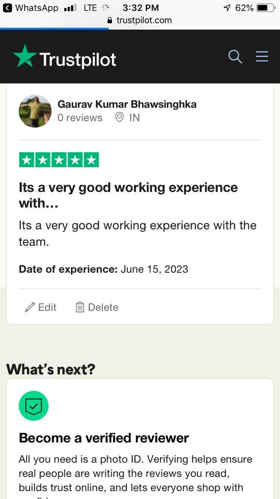 Yourdoorstep Review   GAURAV KUMAR