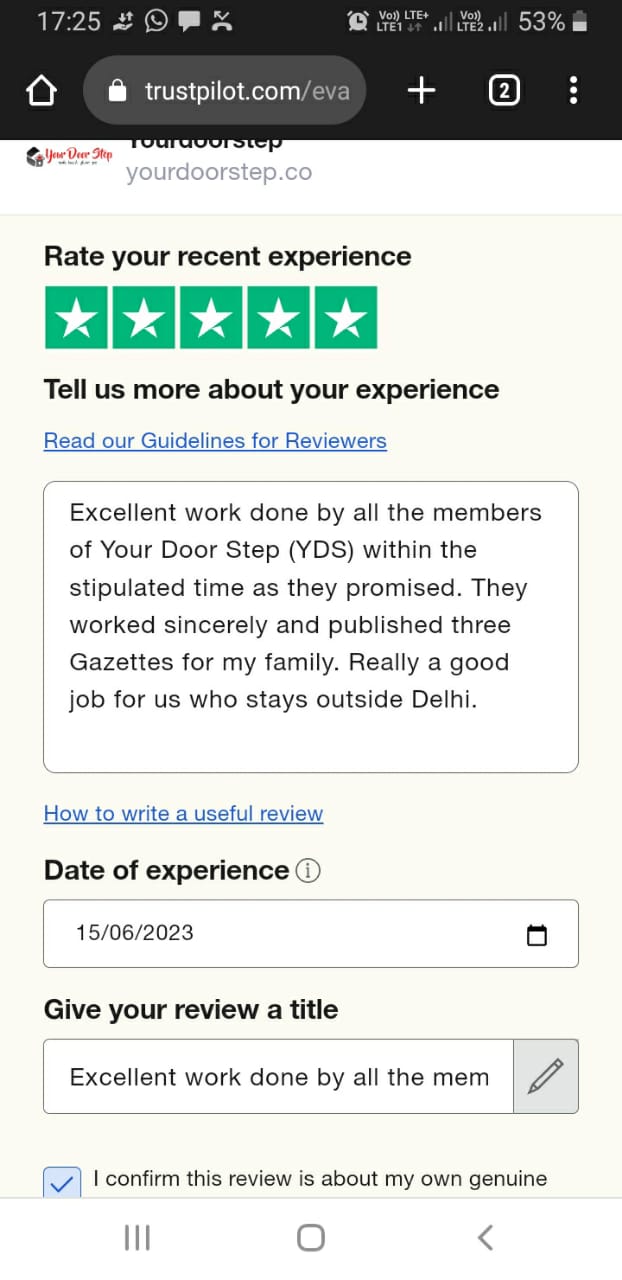 Yourdoorstep Review  SINGHSAAB